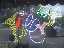 Lilly's neon art