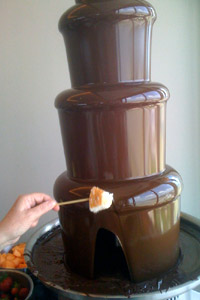 Chocolate spinner at Rivue