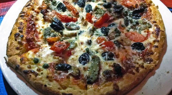 The pizza caper goes down at Cafe Lou Lou