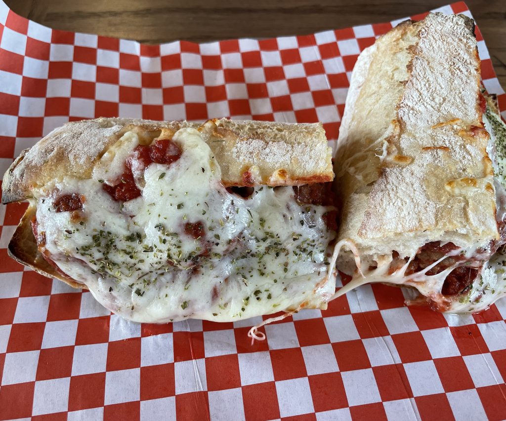 Named after the actor Al Pacino, Goodfellas' signature meatball sub bears a half-dozen hefty, well-made meatballs. Tony Corleone would have given it two thumbs up.
