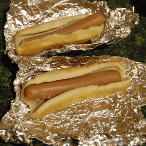 Dollar hot dogs
