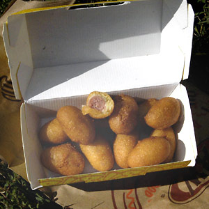 Corn dog nuggets