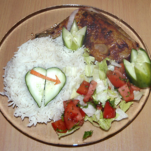 Chicken and rice