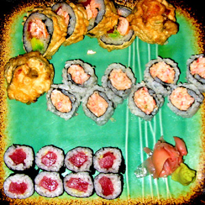 Maido sushi tray