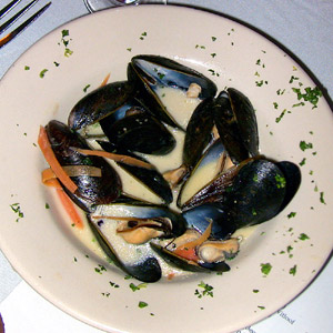 Mussel soup