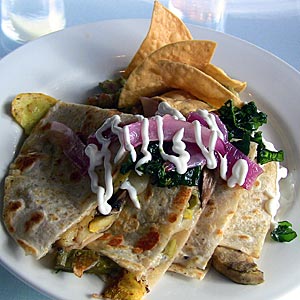 Veggie quesadilla