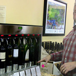 Robot sommelier at Westport wine shop