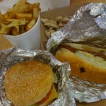 One fan called Five Guys’ burg…