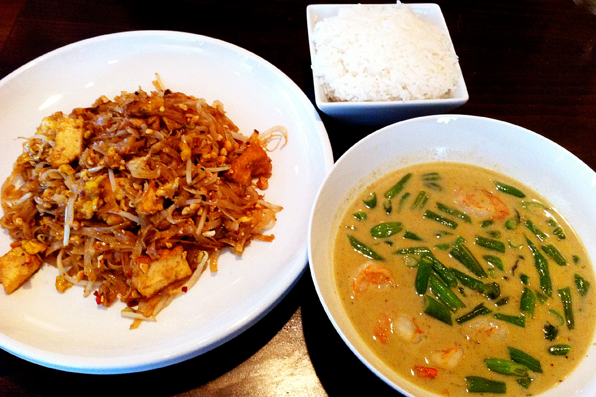 two thai dishes
