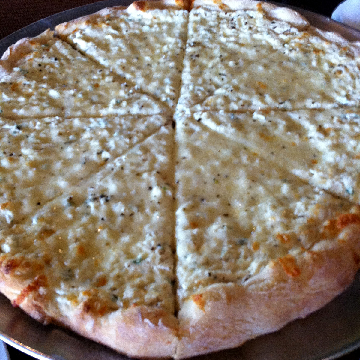 white pizza