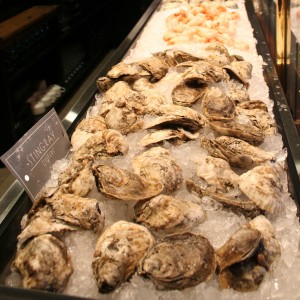 Raw bar at La Coop - Photo by Jesse Hendrix-Inman