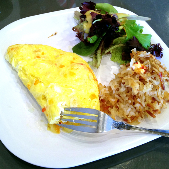 Omelet at SuperChef's