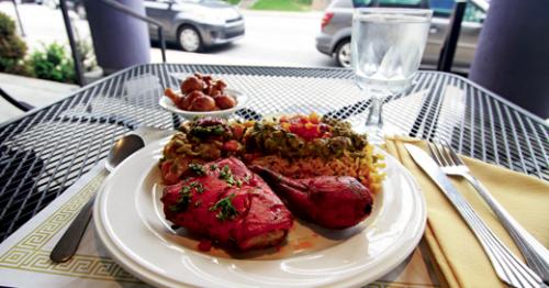 Tandoori chicken at Sitar. LEO photo by Ron Jasin.