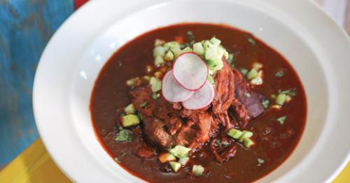 Birria de borrego (pork shoulder) at El Camino. LEO photo by Frankie Steele.