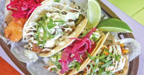 Tacos at El Taco Luchador. LEO photo by Frankie Steele.