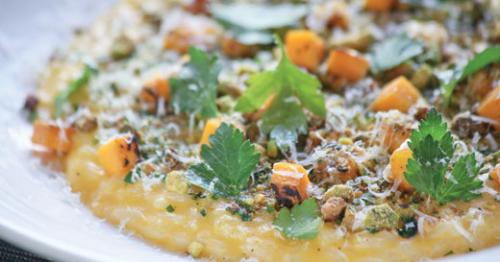 Acorn squash risotto at Proof.