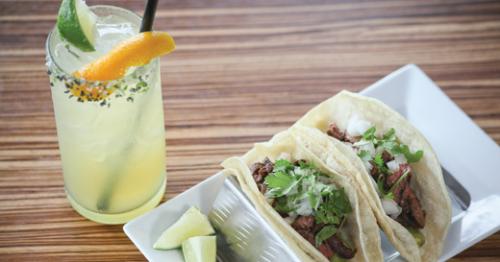 Tacos and a house margarita at Wild Rita's. LEO photo by Frankie Steele.