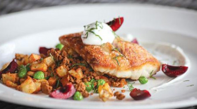 Seared snapper at The Brewery. LEO photo by Frankie Steele.