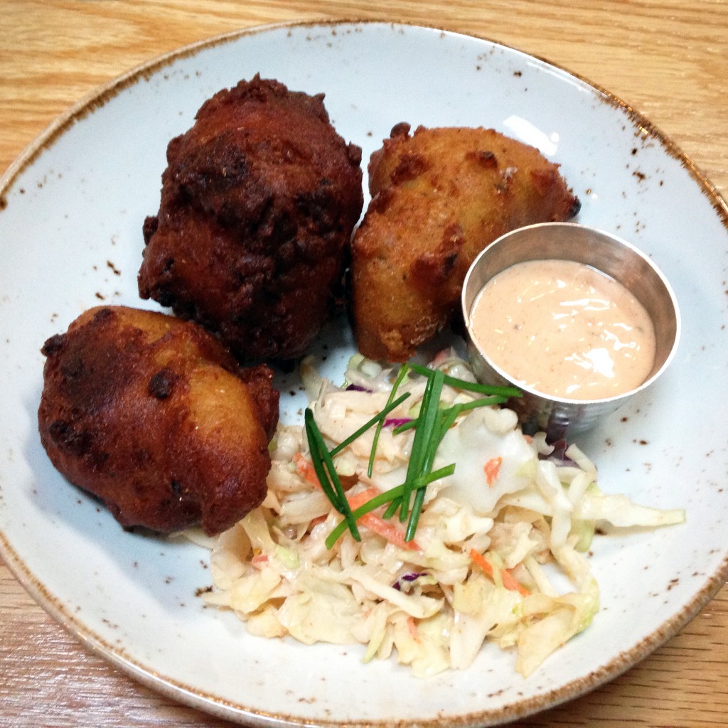 Oyster hushpuppies at Craft House.