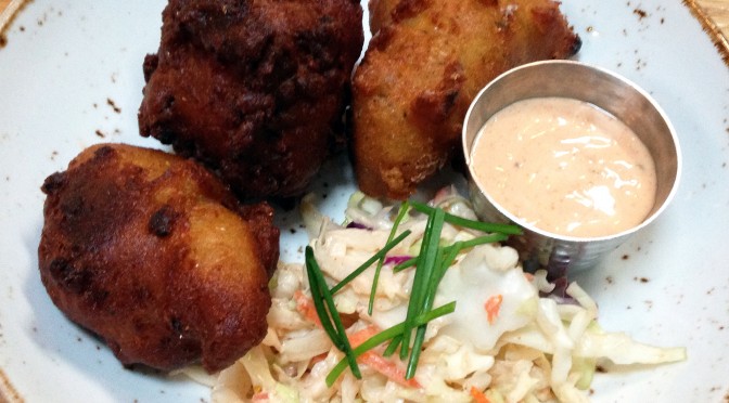 Oyster hushpuppies at Craft House.