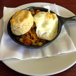 Breakfast Skillet at Bread and Breakfast