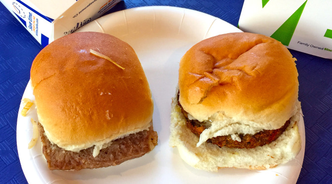 Signs of the apocalypse: The White Castle veggie slider