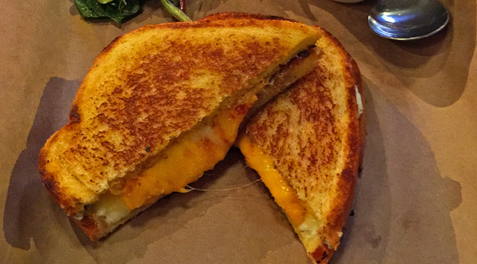 Griddled cheese at Craft House