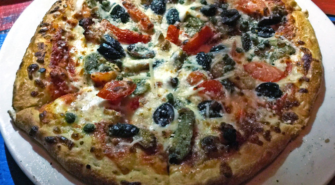 The pizza caper goes down at Cafe Lou Lou