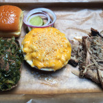 We lock eyes with the bison and the bison wins at Feast BBQ NuLu