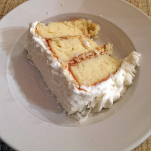 Cottage Inn's coconut cake.