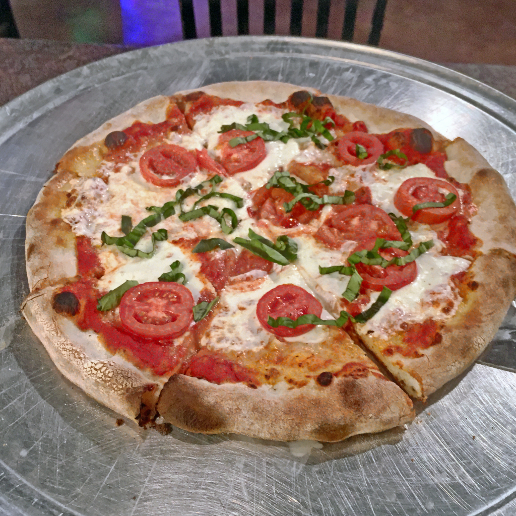 A 14-inch Pizza Margherita at North End Slice