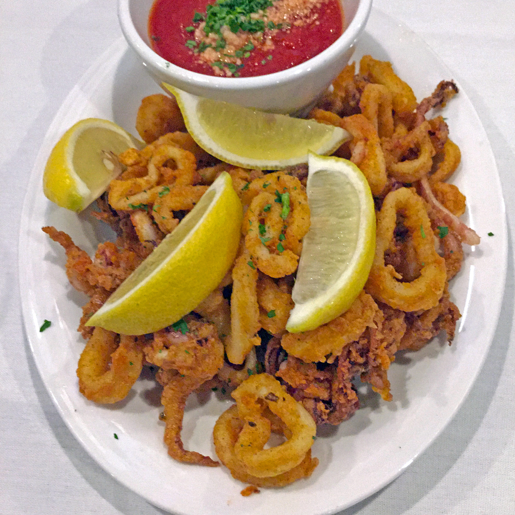 The new calamari at Silvio's/