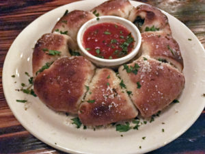 Savory monkey bread, a popular if not-so-Italian appetizer at Ciao.