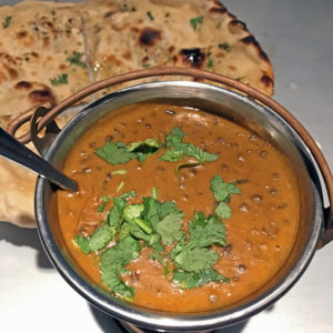 Daal Makhani, a hearty Punjabi dish of black lentils and kidney beans at Tikka House.