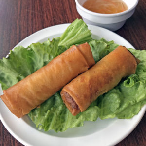 Á-Châu’s cha giò, Vietnamese egg rolls.