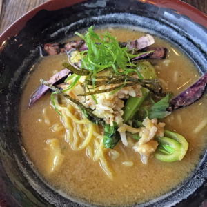 Sweet potato ramen at Chik’n & Mi.