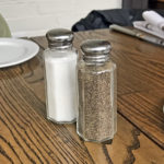 Diner-style shakers were put to good use during dinner at ROC.