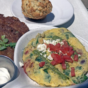 Wild Eggs’ Jimmy the Greek frittata.