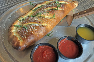 The calzone at Butchertown Pizza Hall.