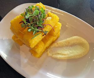 Polenta fries with garlic aioli at Cuvée Wine Table.