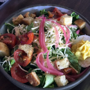 Morels Cafe’s’ Jeff Salad, a meal-size chef’s salad.