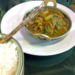 Himalayan Restaurant’s lamb vindaloo.