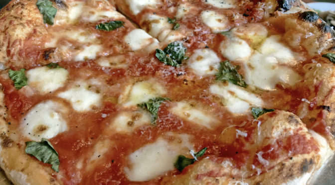 Lupo’s classic Margherita pizza.