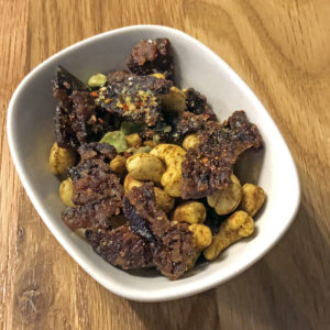 Spicy roast cashews