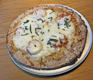 Margherita pizza at BBC.