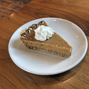 Delicious apple-butter pie at Couvillion.