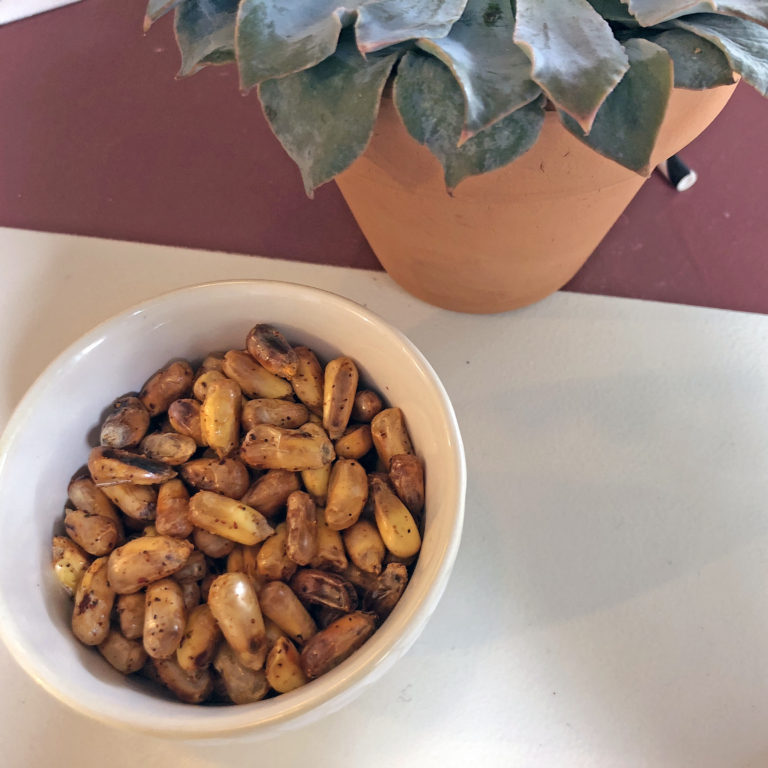 Naïve’s “insideout popcorn” made with Peruvian corn