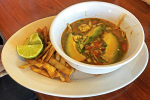 Hearty, flavorful, exceptional tortilla soup at Cancun.