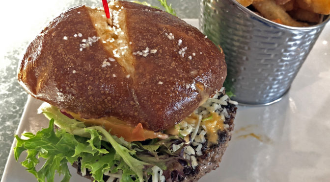 Heir to the Kaelin’s original cheeseburger, the 80/20 burger is fashioned from a five-cut beef blend.