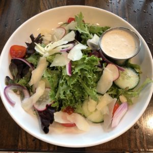 The bistro salad at The 502 Bar & Bistro is a summery blend built on Ashbourne Farms spring mix.